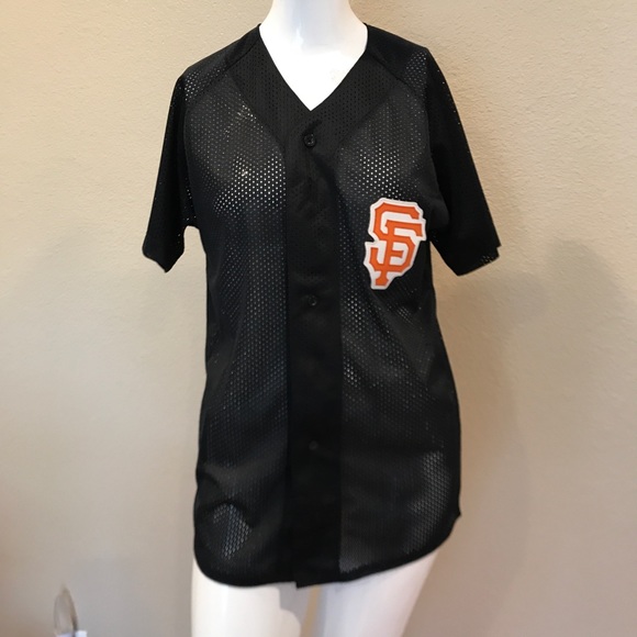 Russell Athletic Other - Vintage SF Giants Russel Athletic Black Shirt Sz.L